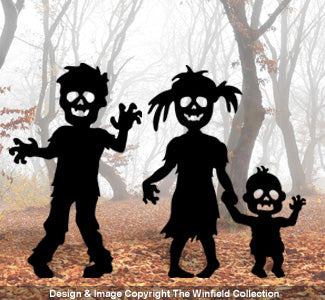 Child Zombie Woodcraft Pattern - The Winfield Collection