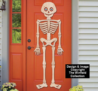 Pallet Wood Skeleton Woodcraft Pattern - The Winfield Collection