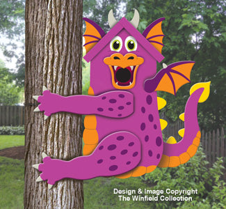 Dragon Birdhouse Woodcraft Pattern - The Winfield Collection