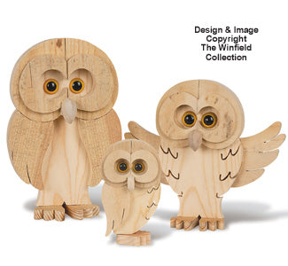 Woodland Layered Owl Pattern Set #2 - The Winfield Collection