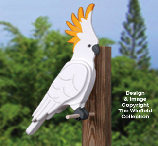 3D Giant Cockatoo Woodcraft Pattern - The Winfield Collection