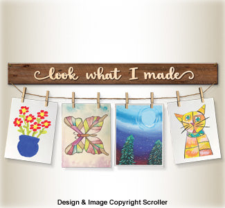 Look What I Made Wall Art Pattern - The Winfield Collection