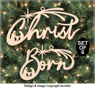 Holy Family Ornament Set - Downloadable - The Winfield Collection
