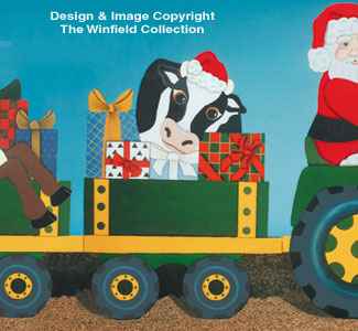 Cow In Tow Woodcraft Pattern