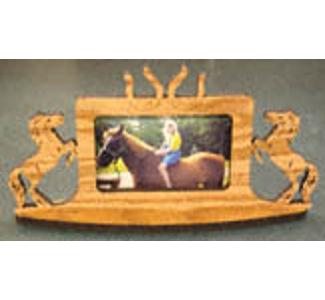 Horse (Shoe) Picture Frame Project Pattern - The Winfield Collection