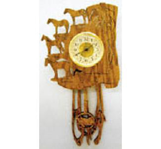 The Horse Family Wall Clock Project Pattern - The Winfield Collection