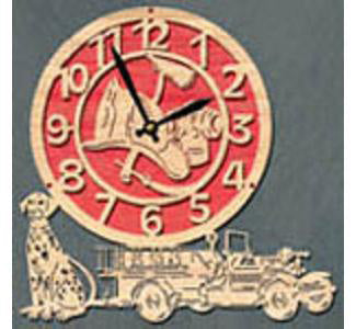 Firefighter Clock Project Pattern - The Winfield Collection