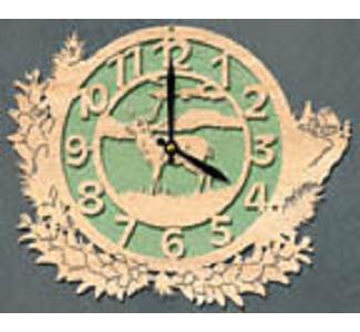 Deer Clock Project Pattern - The Winfield Collection