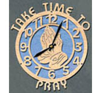 Take Time To Pray Clock Project Pattern - The Winfield Collection