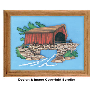 Red Covered Bridge Project Pattern - The Winfield Collection
