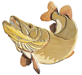 Pike Intarsia Design Pattern - The Winfield Collection