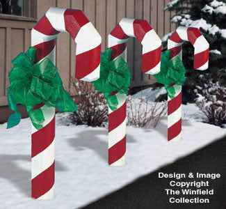 Landscape Timber Candy Cane Plans