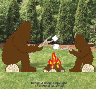 Bigfoot Campfire Pattern - The Winfield Collection