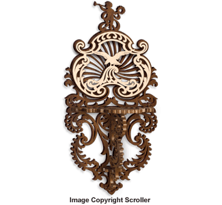 Cherub Wall Shelf Project Pattern - The Winfield Collection