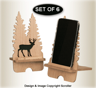 Wildlife Cell Phone Stands Pattern - The Winfield Collection