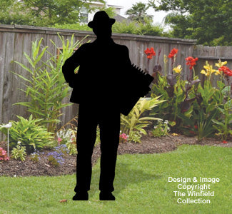 Accordion Player Yard Shadow Pattern - The Winfield Collection