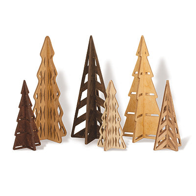 Slotted Art Deco Tree Patterns - The Winfield Collection