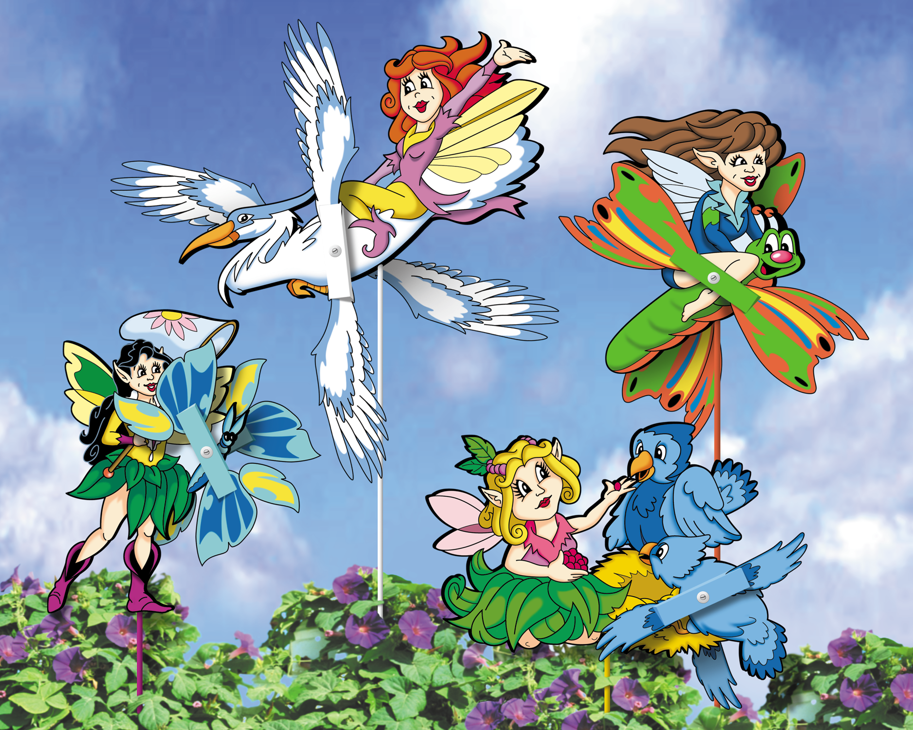 Fairy Whirligigs - The Winfield Collection