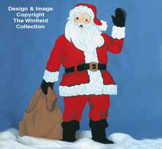 Life-Size Santa Woodcraft Pattern