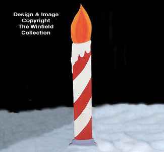 Candle Woodcrafting Pattern(F)