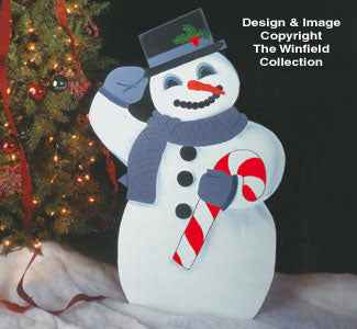 Snowman Woodcrafting Pattern