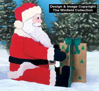 Giant Yard Santa Woodcraft Pattern(F)
