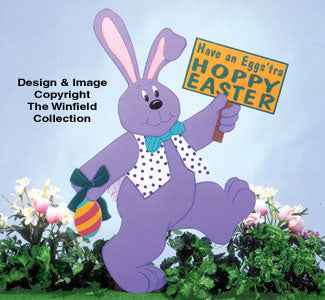 Large Hoppy Easter Woodcraft Pattern