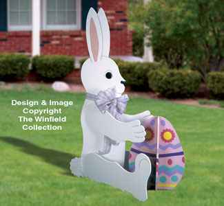 Giant Yard Rabbit Woodcraft Pattern