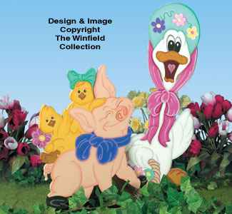 Easter Parade #4 Woodcraft Pattern(F)