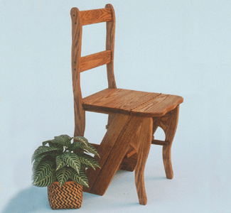 Library Chair Wood Project Plan(F) - The Winfield Collection