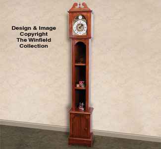 Grandfather Clock Wood Plans(F)