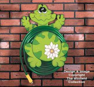 Frog Hose Caddy Woodcraft Pattern(F)