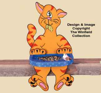 Morris - Fencetop Birdfeeder Pattern(F)