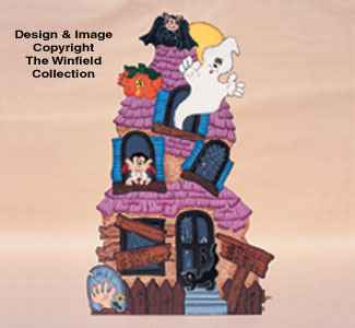 Haunted Manor Woodcraft Pattern(F)