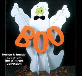 Giant Yard Ghost Woodcraft Pattern(F)