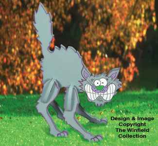 Scare D. Cat Woodcraft Pattern(F)