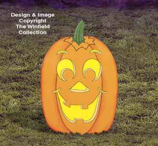 Large Yard Pumpkin Woodcraft Pattern