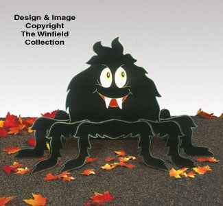 Large Yard Spider Woodcraft Pattern(F)