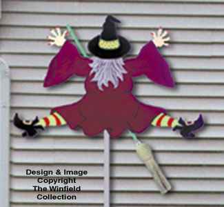 Witch Splat Woodcraft Pattern(F)