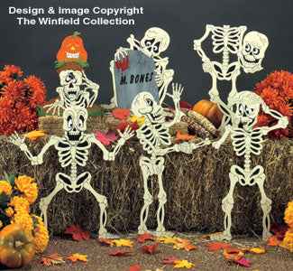 Scary Skeletons Woodcraft Pattern