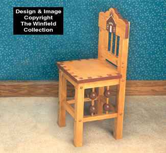 Kids Desk Chair Woodworking Plan(F)
