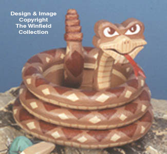 Layered Snake Woodcraft Pattern - The Winfield Collection