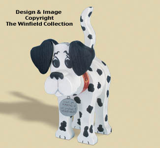 Layered Dalmation Woodcraft Pattern - The Winfield Collection