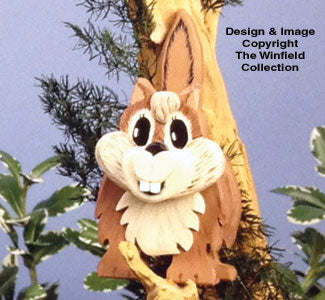 Layered Chipmunk Woodcraft Pattern - The Winfield Collection