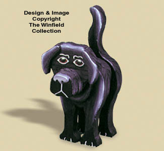 Layered Lab Woodcraft Pattern - The Winfield Collection