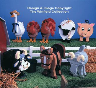 Farm Animals Layered Animal Pattern Set (LA1, 2, 4, 5, 7, 12, 27, 28, AND 58) - The Winfield Collection