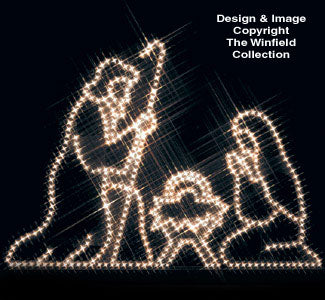 Nativity Nite-Lite Wood Pattern - The Winfield Collection