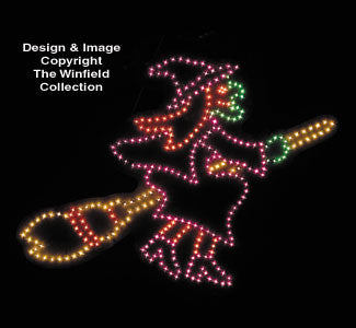 Witch Nite-Lite Pattern(F) - The Winfield Collection