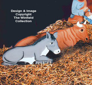 Cow & Mule Woodcraft Pattern - The Winfield Collection