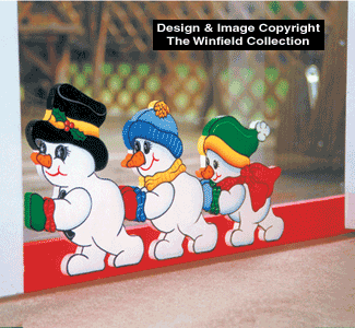 Holiday Sliding Door Locks Pattern #2(F) - The Winfield Collection